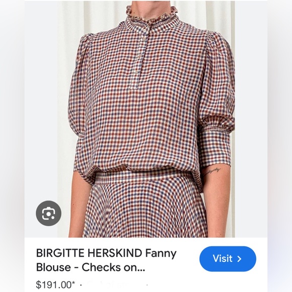 Birgitte Herskind Tops - Birgitte Herskind Fanny Tunic Blouse